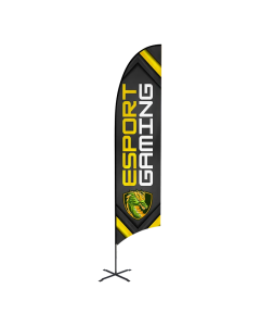 Custom feather flags